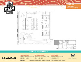 1401 Zuni St, Denver, CO for rent Floor Plan- Image 2 of 2