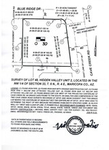 5825 E Blue Ridge Dr, Cave Creek, AZ for sale Site Plan- Image 1 of 4