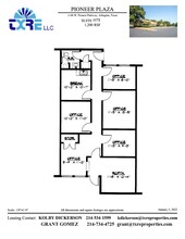 1114 W Pioneer Pkwy, Arlington, TX for rent Floor Plan- Image 1 of 1