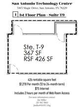 3463 Magic Dr, San Antonio, TX for rent Site Plan- Image 2 of 2