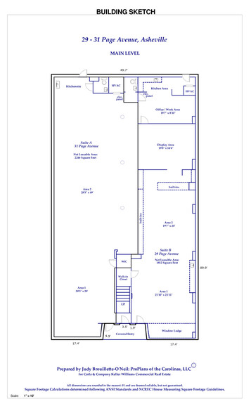 29 Page Ave, Asheville, NC for rent - Typical Floor Plan - Image 2 of 19