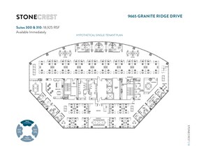 9655 Granite Ridge Dr, San Diego, CA to rent Floor Plan- Image 2 of 2