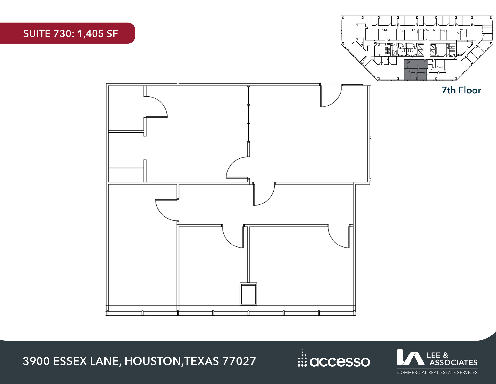 3900 Essex Ln, Houston, TX for rent Floor Plan- Image 1 of 1