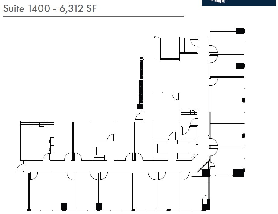 10440 N Central Expy, Dallas, TX for rent Floor Plan- Image 1 of 2