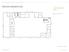 7633 Southfront Rd, Livermore, CA for rent Floor Plan- Image 1 of 1