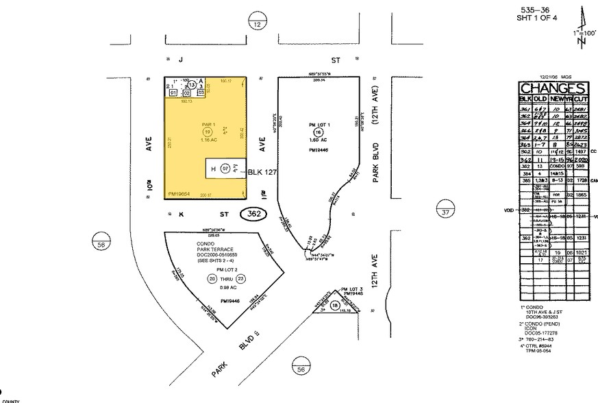 302-390 11th Ave, San Diego, CA for sale - Plat Map - Image 1 of 1