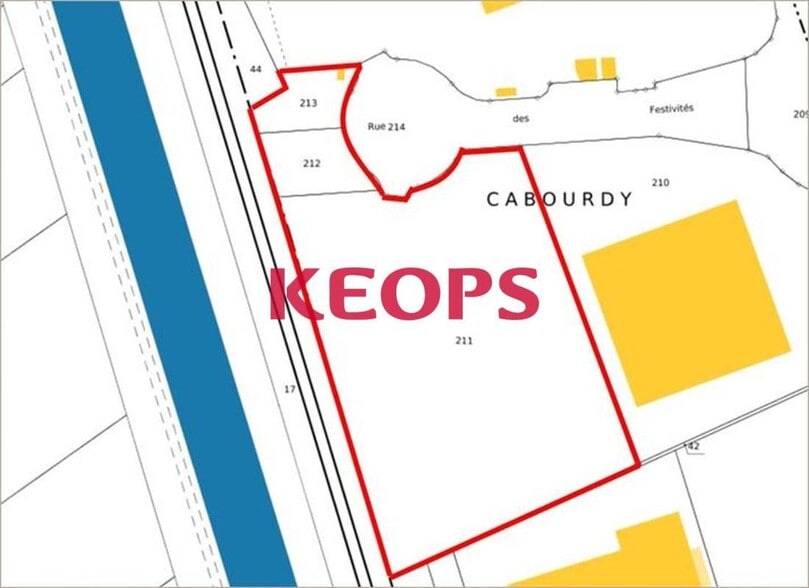 Land in Saint-Jory for sale - Site Plan - Image 3 of 4
