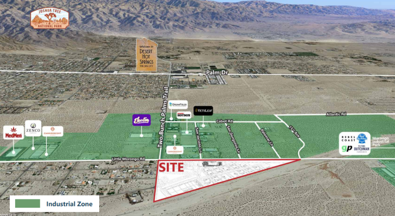 Little Morongo Rd, Desert Hot Springs, CA for sale - Building Photo - Image 1 of 3