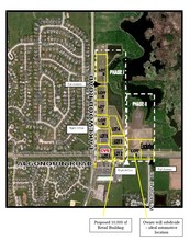 Algonquin & Lakewood Rd, Lake In The Hills, IL - aerial  map view