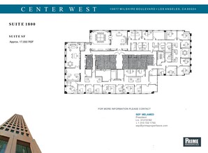 10877 Wilshire Blvd, Los Angeles, CA for rent Site Plan- Image 1 of 13