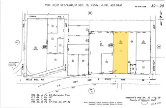 460 Antelope Blvd, Red Bluff, CA for sale Plat Map- Image 1 of 1