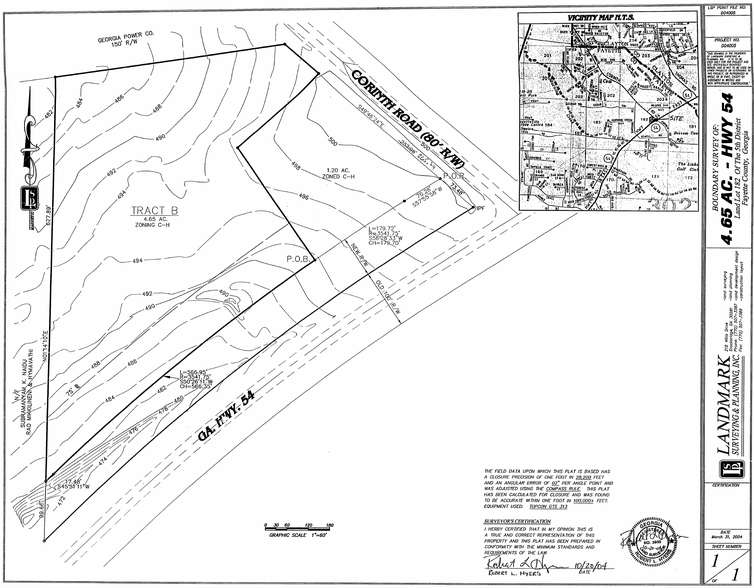 166 Cornith Rd, Fayetteville, GA for sale - Site Plan - Image 3 of 5