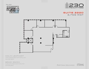 230 Peachtree St NW, Atlanta, GA to rent Floor Plan- Image 1 of 1
