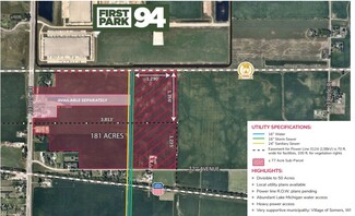 More details for Somers Rail & Commerce Park I, Kenosha, WI - Land for Sale