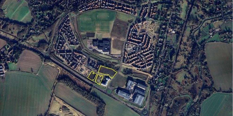 St James Park, Bishop's Stortford for sale Aerial- Image 1 of 1