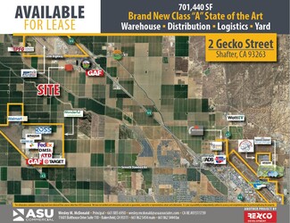 More details for 2 Gecko Street, Shafter, CA - Industrial for Rent