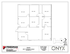 29777 Telegraph Rd, Southfield, MI to rent Floor Plan- Image 1 of 2