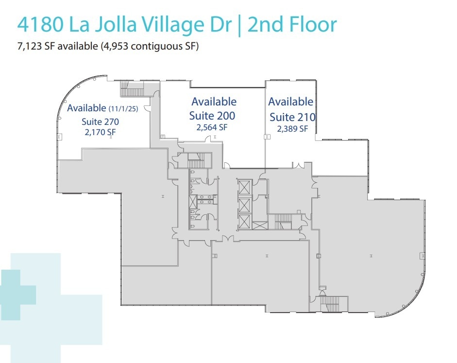 4180 La Jolla Village Dr, La Jolla, CA to rent Floor Plan- Image 1 of 3