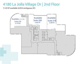 4180 La Jolla Village Dr, La Jolla, CA to rent Floor Plan- Image 1 of 3