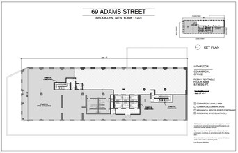 69 Adams St, Brooklyn, NY for rent Floor Plan- Image 1 of 8