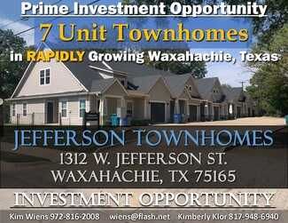 More details for 1312 W Jefferson St, Waxahachie, TX - Residential for Sale