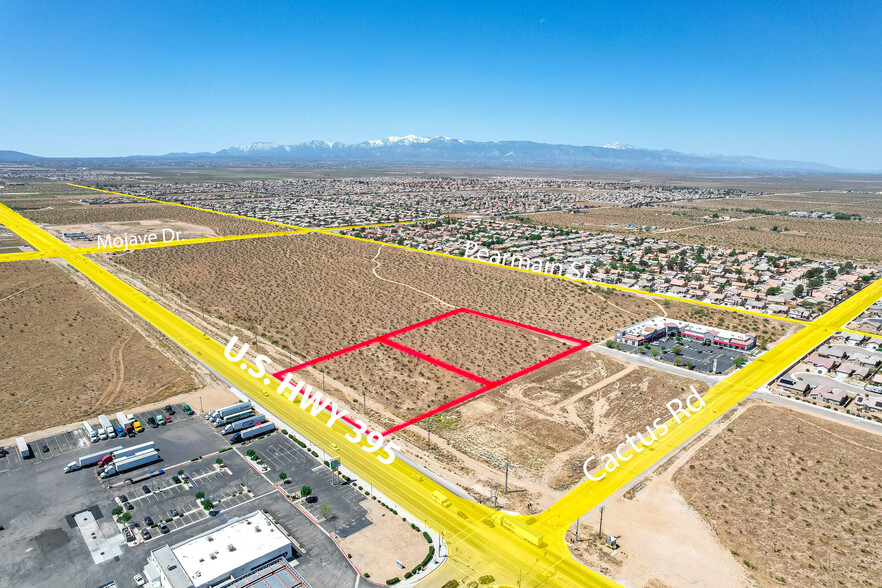 00000 U.S. 395 Hwy, Adelanto, CA for sale - Aerial - Image 1 of 8