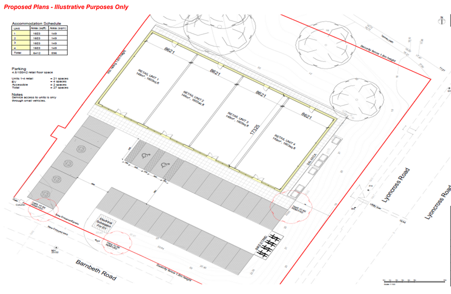 1-4 Barnbeth Rd, Glasgow for rent - Site Plan - Image 2 of 2