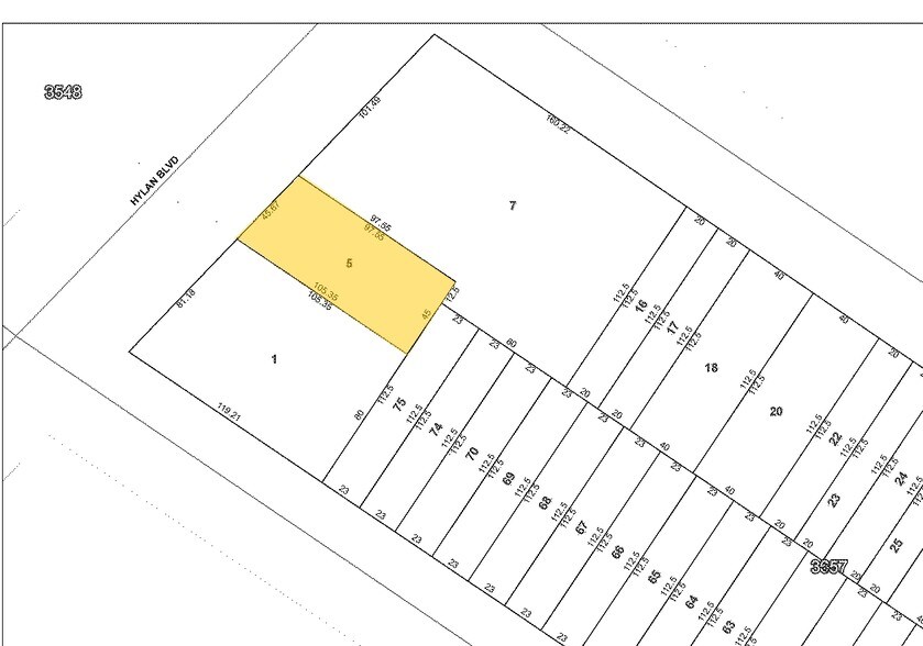 1888 Hylan Blvd, Staten Island, NY for sale - Plat Map - Image 1 of 1