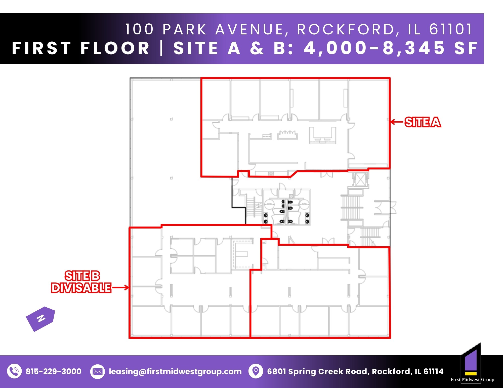 100 Park Ave, Rockford, IL to rent Building Photo- Image 1 of 1