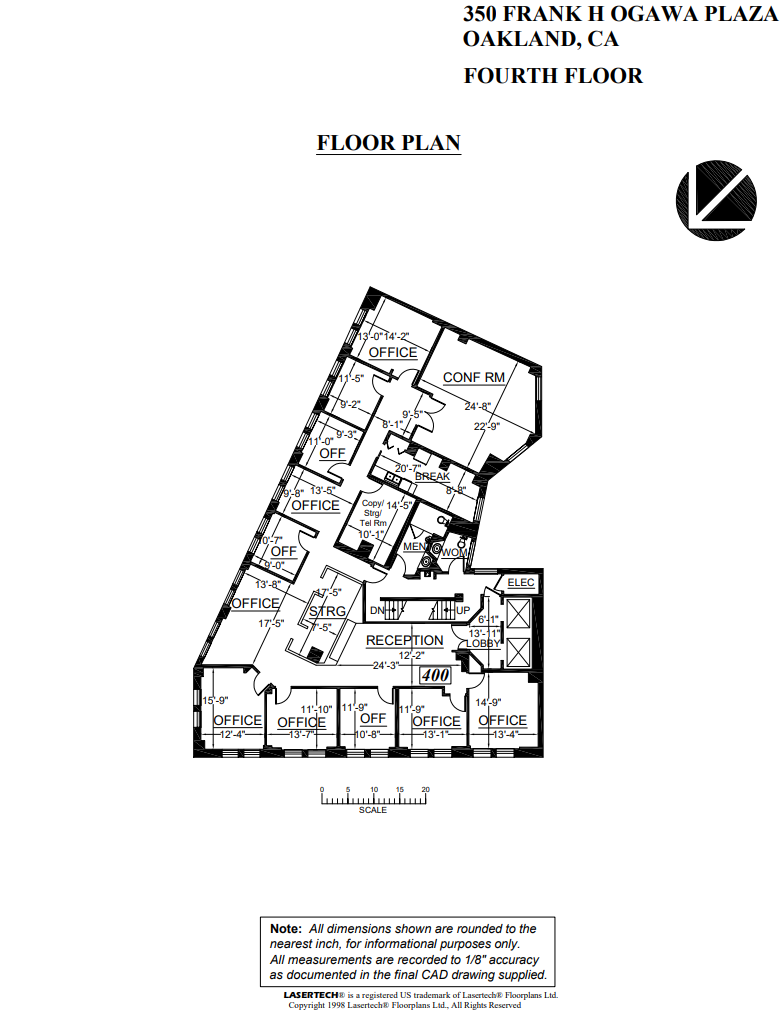 350 Frank H Ogawa Plz, Oakland, CA for rent Floor Plan- Image 1 of 1