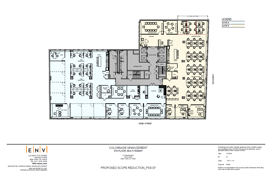 217 Broadway, New York, NY to rent Floor Plan- Image 1 of 5