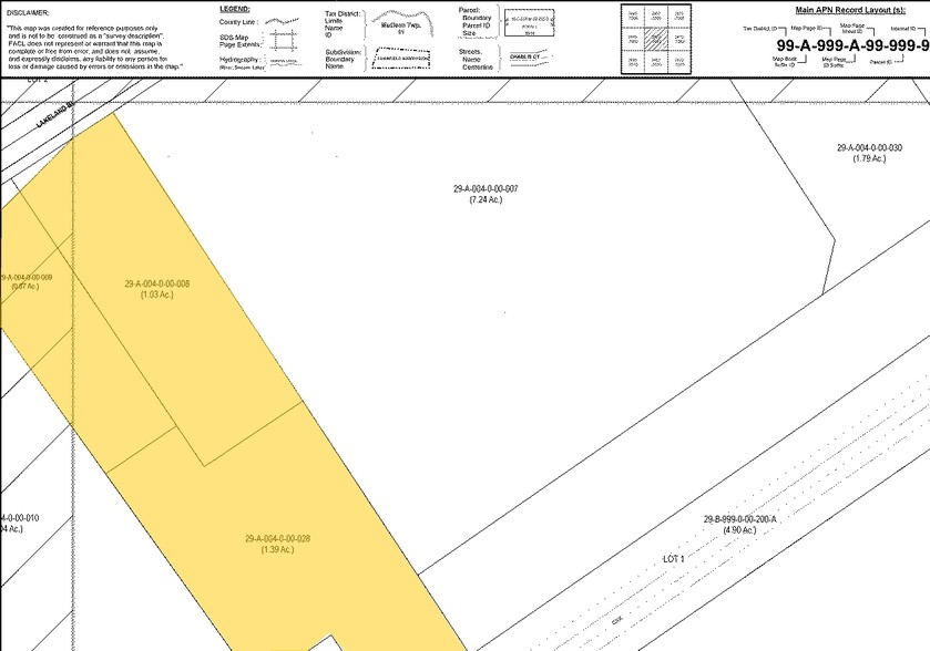 28960 Lakeland Blvd, Wickliffe, OH for rent - Plat Map - Image 1 of 1