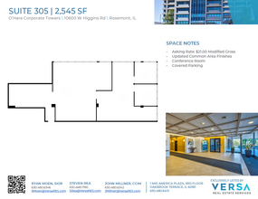 10600 W Higgins Rd, Rosemont, IL for rent Floor Plan- Image 1 of 1