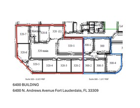 6400 N Andrews Ave, Fort Lauderdale, FL for rent Site Plan- Image 1 of 1