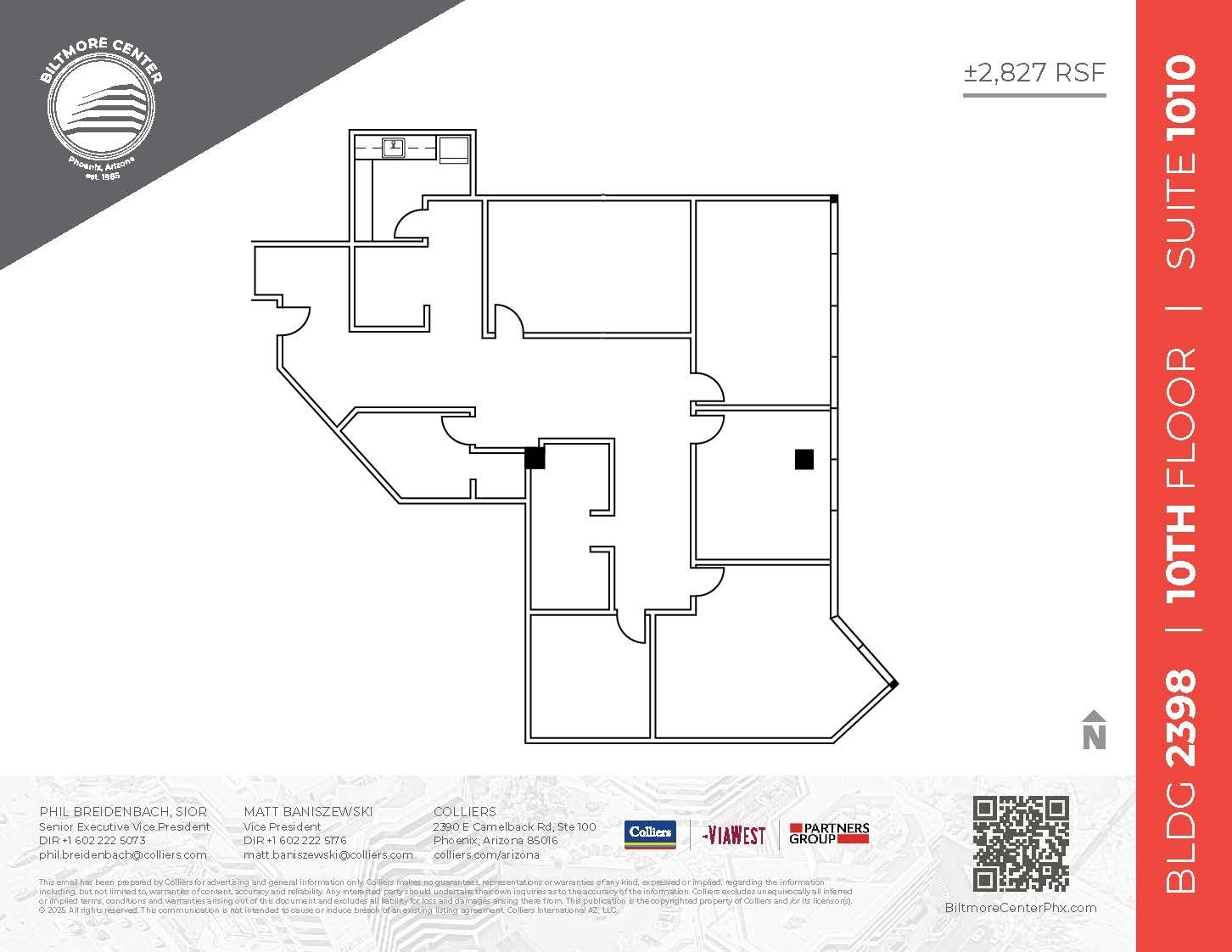 2398 E Camelback Rd, Phoenix, AZ to rent Floor Plan- Image 1 of 1