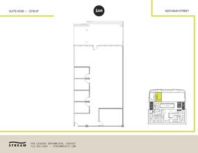 4201 Main St, Houston, TX for rent Floor Plan- Image 2 of 2