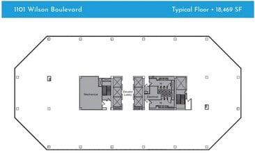 1100 Wilson Blvd, Arlington, VA to rent Floor Plan- Image 1 of 3
