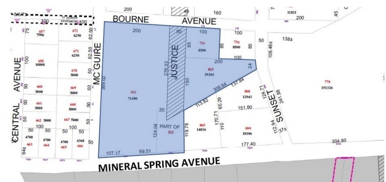 1951-1967 Mineral Spring Ave, North Providence, RI for rent - Plat Map - Image 2 of 2