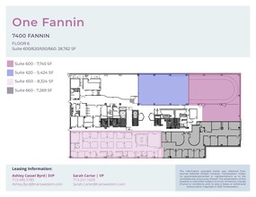 7400 Fannin St, Houston, TX for rent Floor Plan- Image 1 of 1