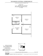 100 N Central Expy, Richardson, TX for rent Site Plan- Image 1 of 1