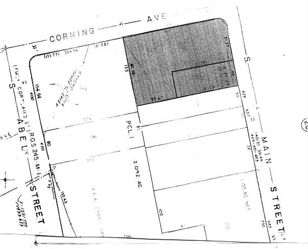 16-20 Corning Ave, Milpitas, CA for rent - Plat Map - Image 2 of 10