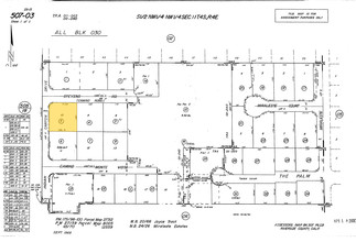 1420 N Indian Canyon Dr, Palm Springs, CA for sale Plat Map- Image 1 of 1