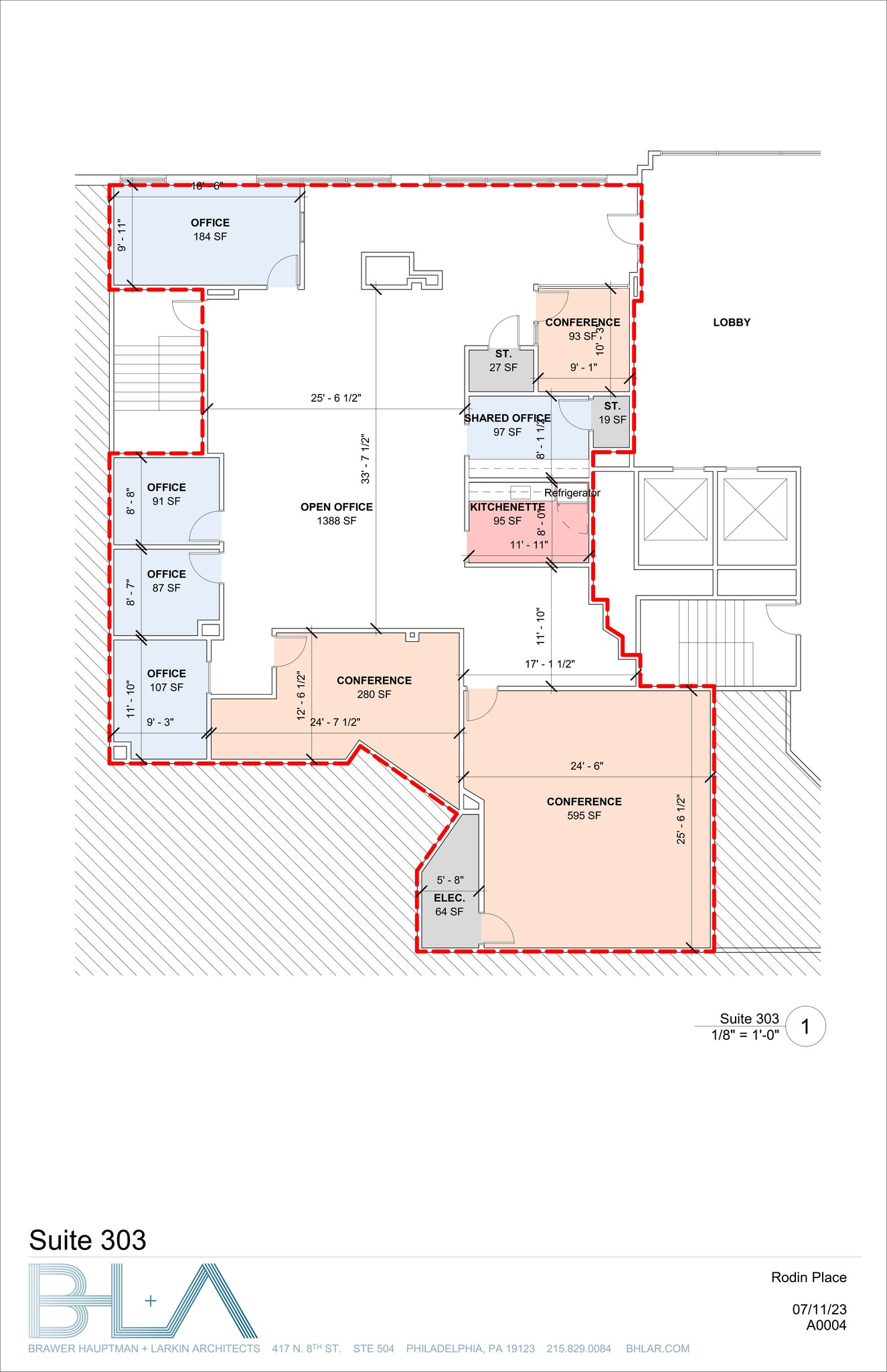 2000 Hamilton St, Philadelphia, PA to rent Site Plan- Image 1 of 1