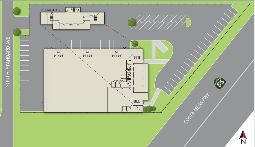 3201 S Standard Ave, Santa Ana, CA for rent - Site Plan - Image 2 of 8