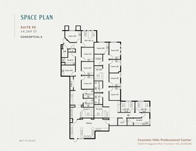 13620 N Saguaro Blvd, Fountain Hills, AZ for rent Floor Plan- Image 2 of 4