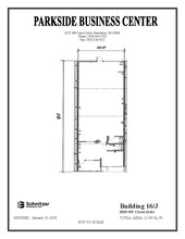 8362-8380 SW Nimbus Ave, Beaverton, OR for rent Floor Plan- Image 1 of 2