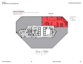 1300 N 17th St, Arlington, VA for rent Floor Plan- Image 1 of 1