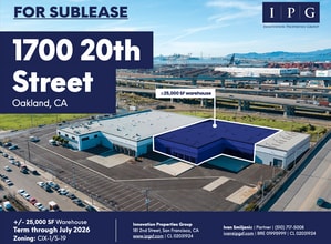 1700 20th St, Oakland, CA to rent Building Photo- Image 1 of 7