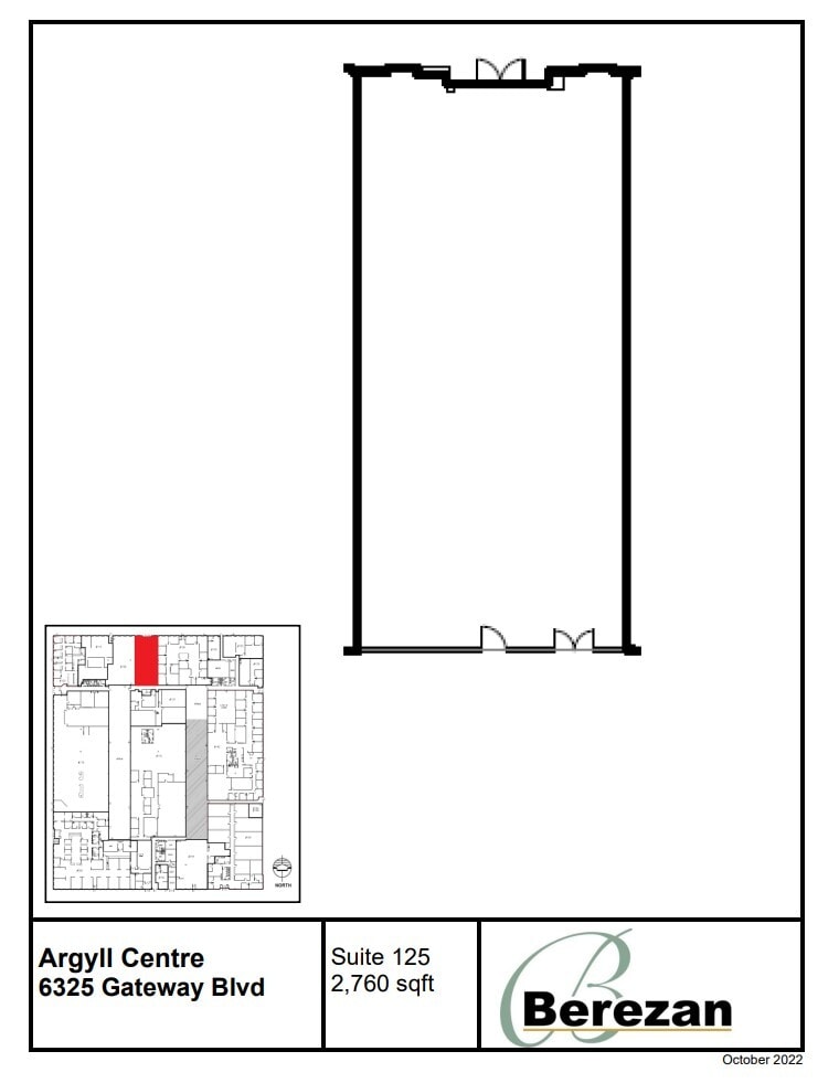 6325 Gateway Blvd NW, Edmonton, AB to rent Floor Plan- Image 1 of 1