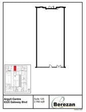 6325 Gateway Blvd NW, Edmonton, AB to rent Floor Plan- Image 1 of 1